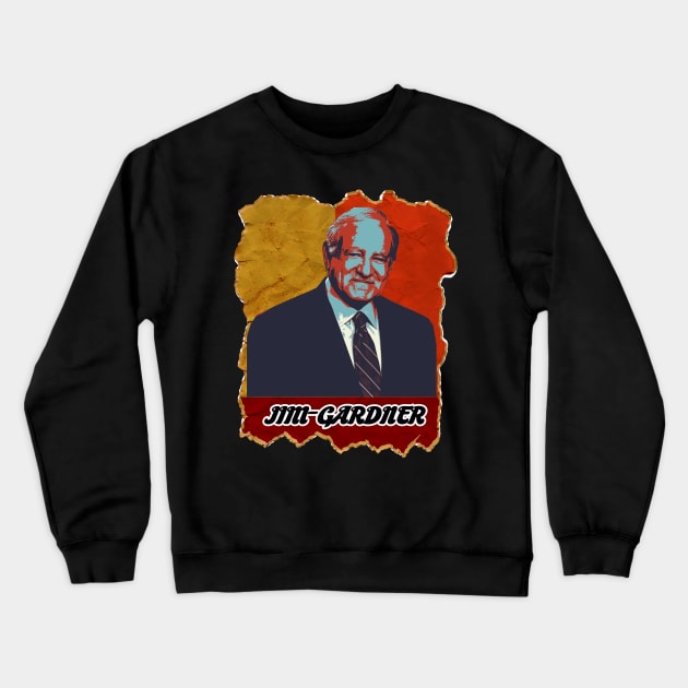 jim-gardner Crewneck Sweatshirt by edihidayatbanyumas